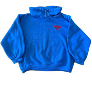 Vintage OshKosh Blue Mock Neck Sweatshirt Boys' 7